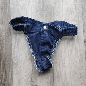 Sugar Thrillz denim thong
